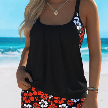 Amaya | Floral Tankini Set