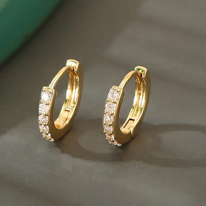 Gold Drop Coastal Earrings