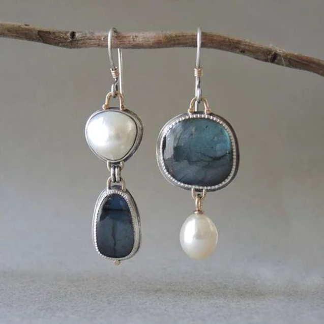 Blue Aura Earrings