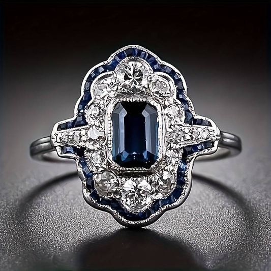 AzureGlow Ring