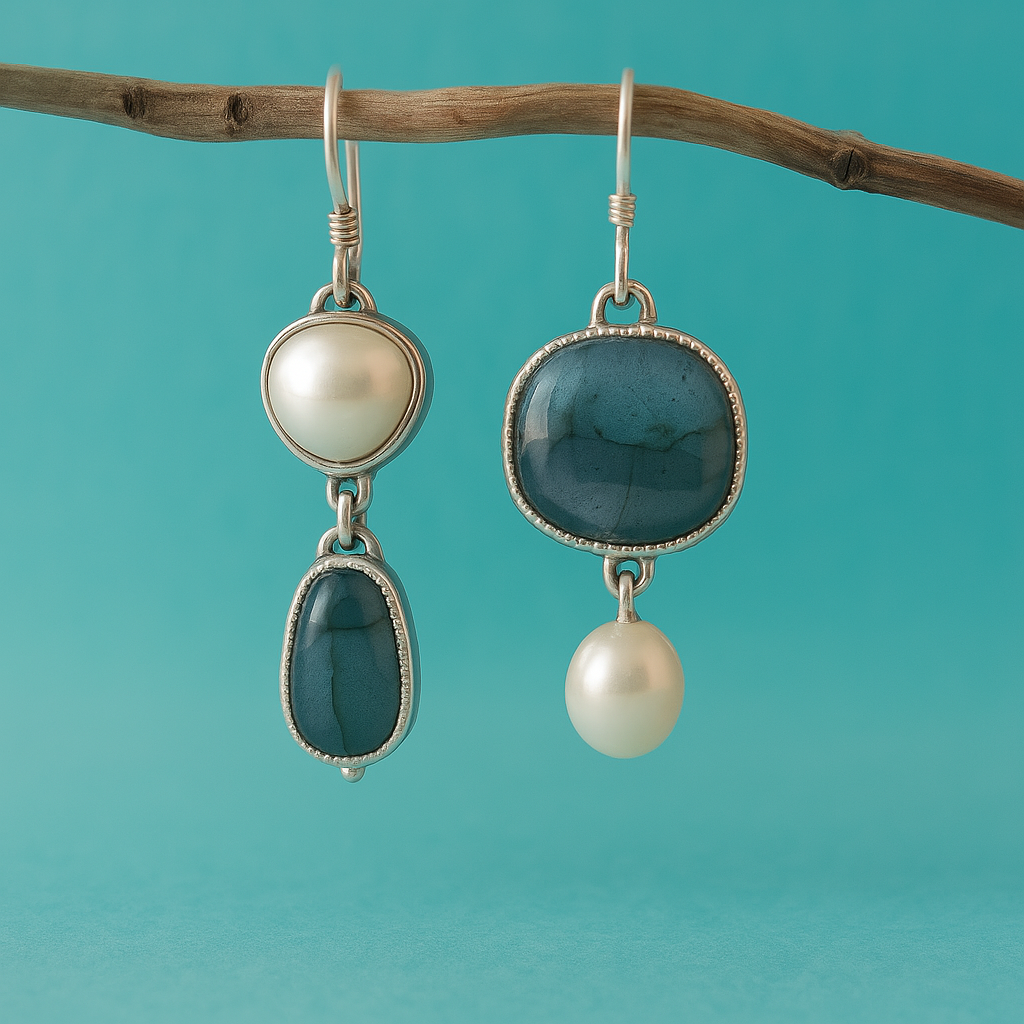 Blue Aura Earrings