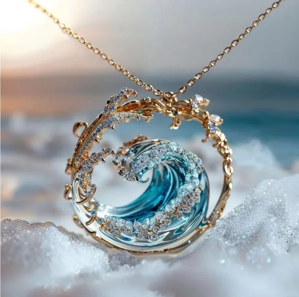 Sea Wave Necklace