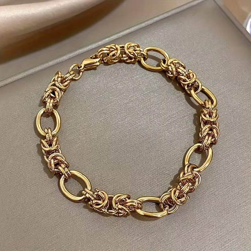 Chunky Gold Chain Bracelet