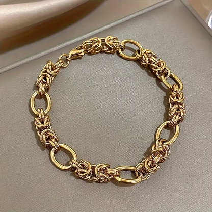 Chunky Gold Chain Bracelet