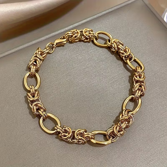 Chunky Gold Chain Bracelet