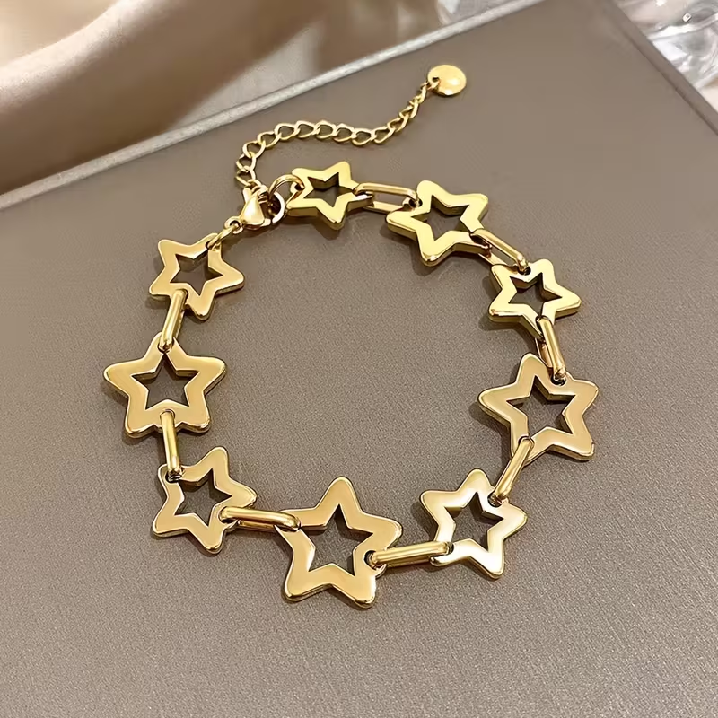 Golden Stars Bracelet