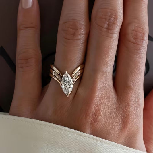 Elegant Drop Ring | Support Breast Cancer | Get 1+1 Free