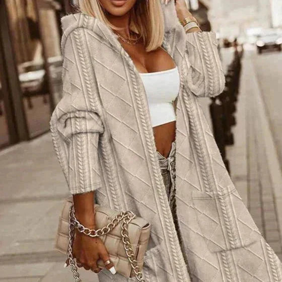 JOHANI | Extended Hooded Cardigan