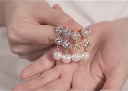 Breast Cancer Awareness | Sparkle Pearl Drops | 1+1 Free Today