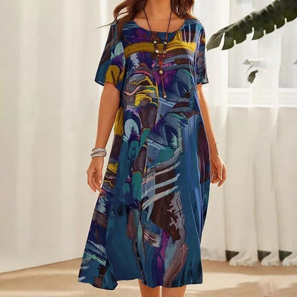Tanya | Sun-Kissed Tropics Dress
